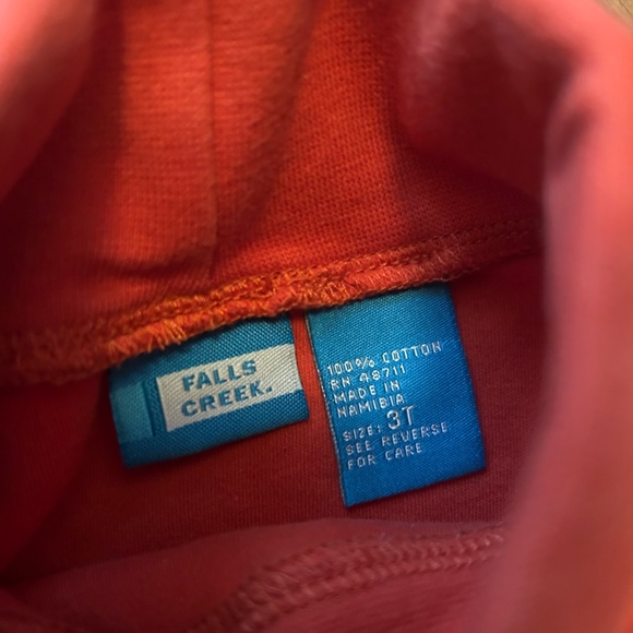 Falls Creek Vintage orange boys turtleneck - Picture 6 of 8